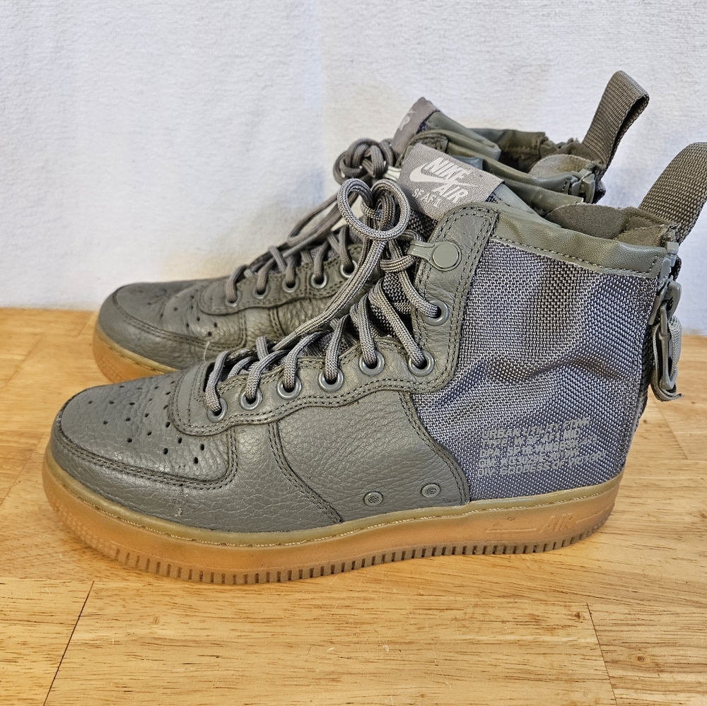 Women's Nike SF AF1 Mid grey shoes Size 7 5